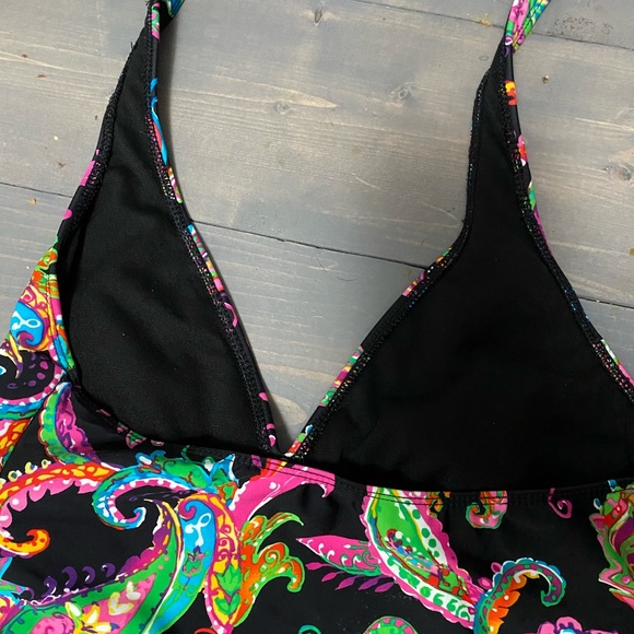 Chaps Paisley Tankini - Picture 4 of 5